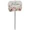 8&#x22; Floral Welcome Yard Metal Garden Stake